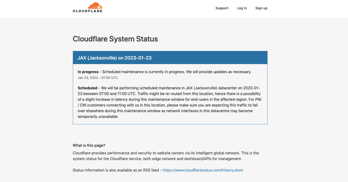 RSS feed not updating - Website, Application, Performance - Cloudflare  Community