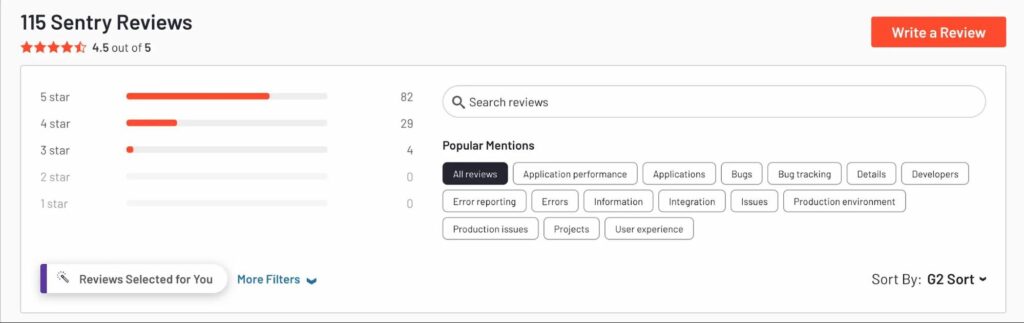 Sentry reviews