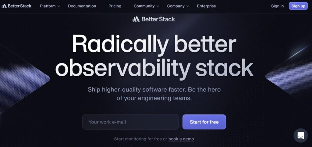 Datadog competitor: Better Stack