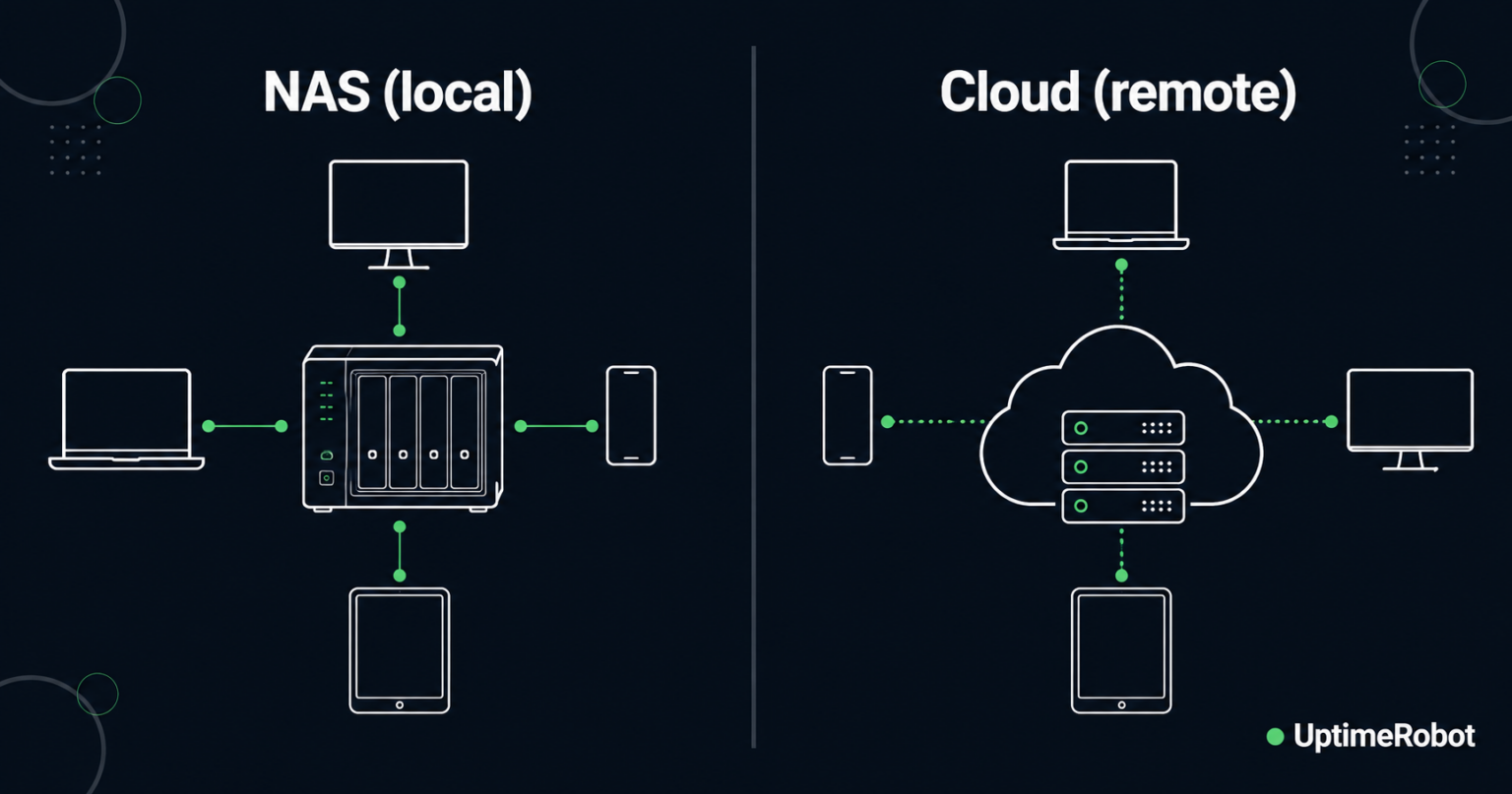 NAS vs Cloud Storage: Which Is Right for Your Business? - UptimeRobot ...