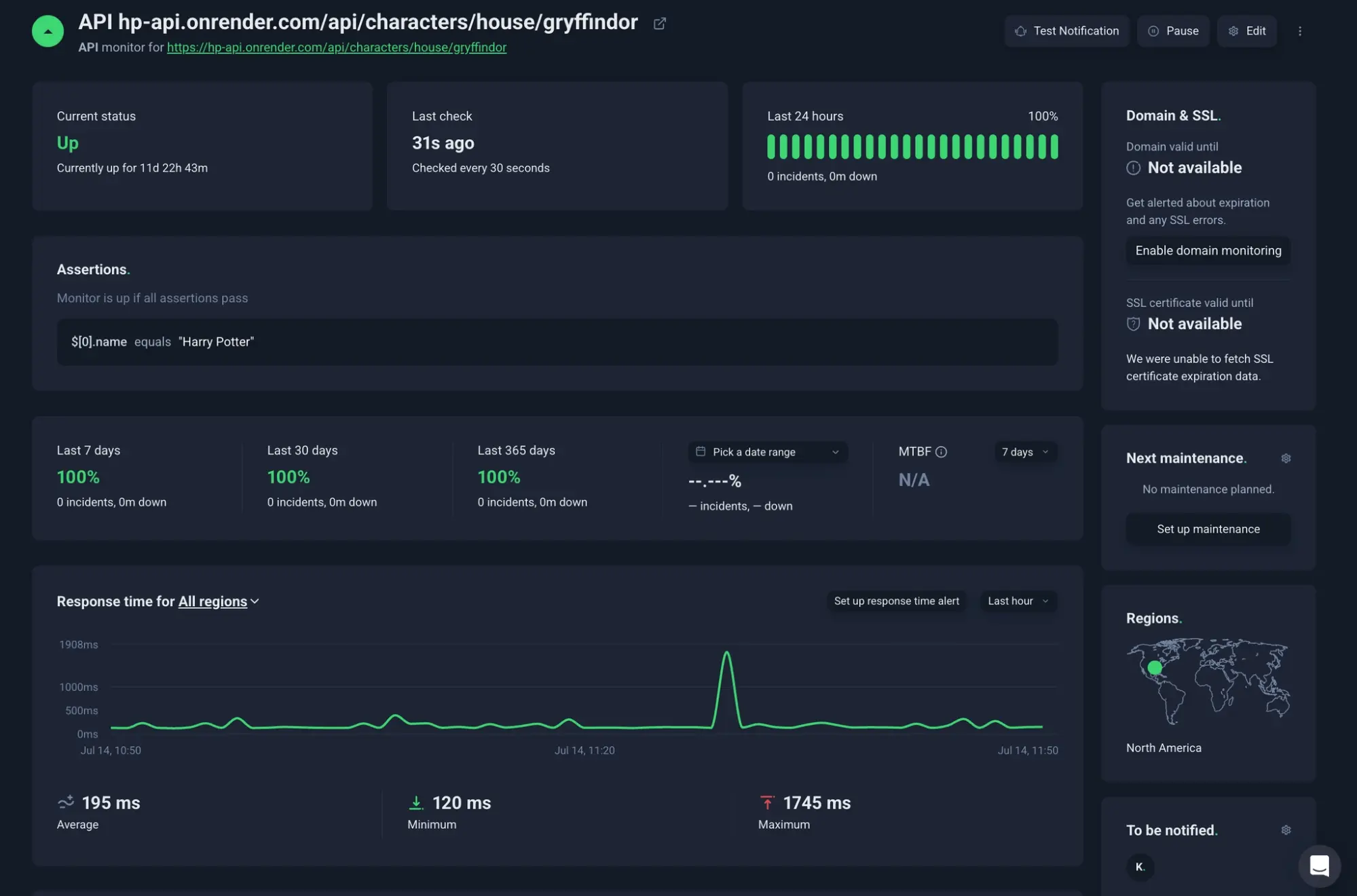 Api Management Menu Best API Monitoring Tools in 2026: 10 Options Compared - UptimeRobot ...