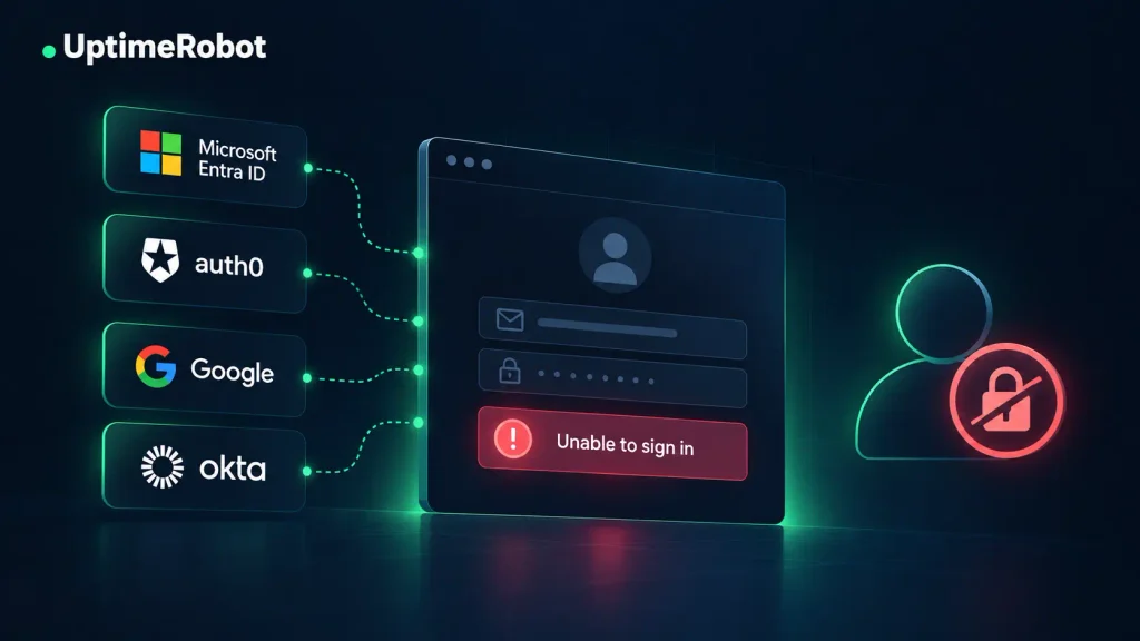 UptimeRobot nobody can log in